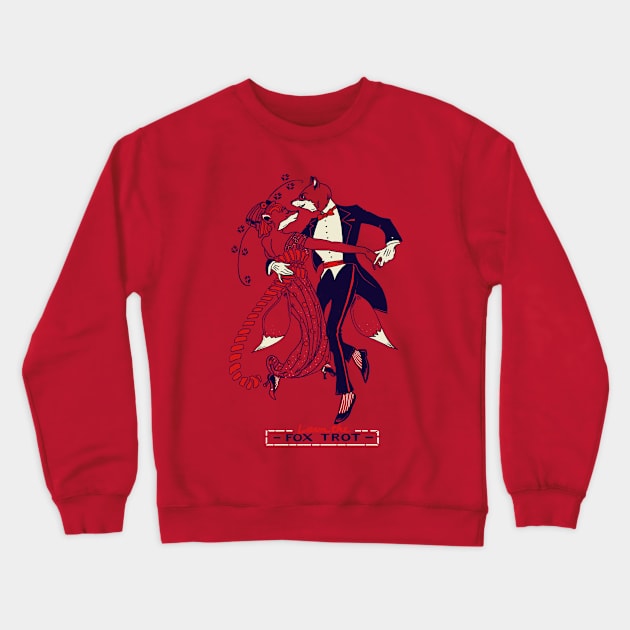 Foxtrot Crewneck Sweatshirt by Pixelmania